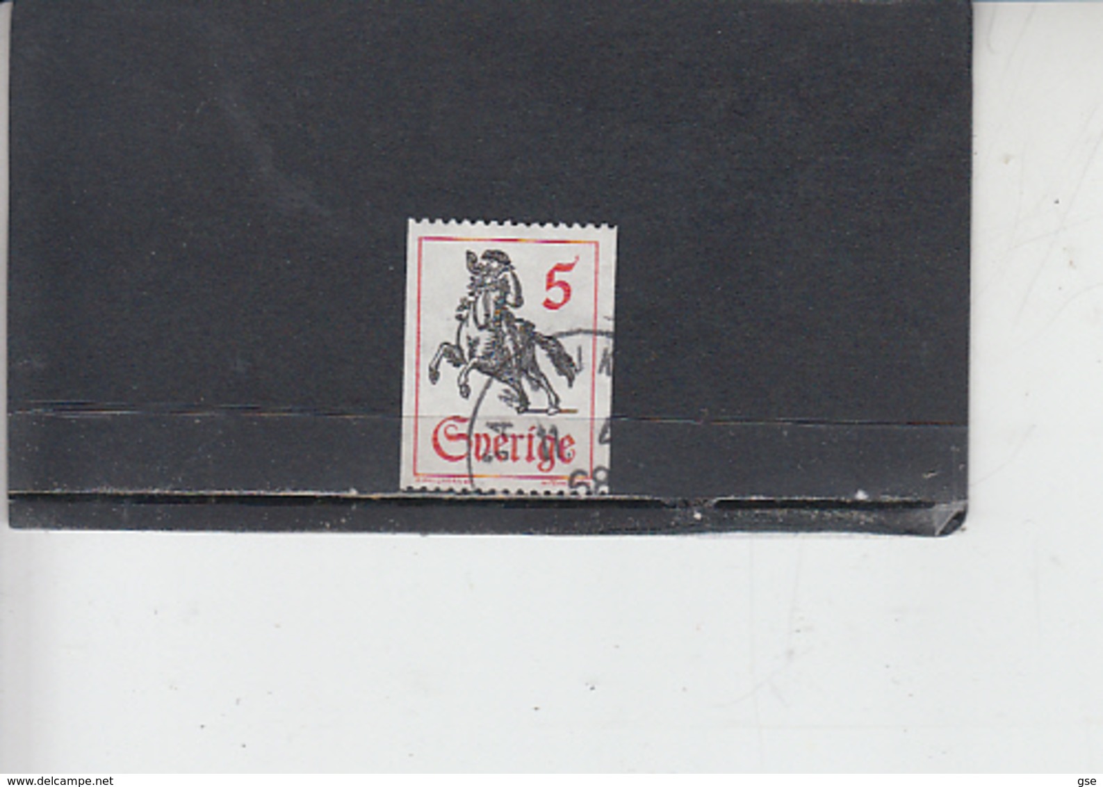 SVEZIA  1967-9 - Unificato 574 - Serie Ordinaria - Cavallo - Used Stamps