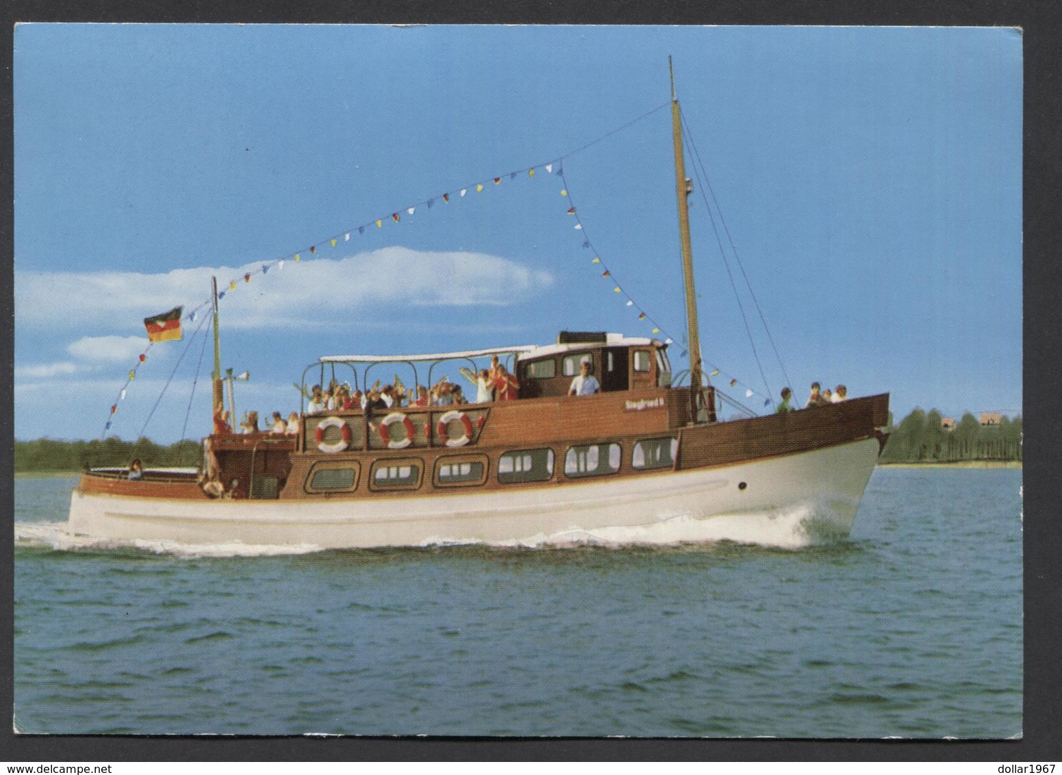 Duitsland - Ostseefahrten Eckernförde / M.S. Siegfried 2 - NOT Used.- See The 2 Scans For Condition.( Originalscan ) - Eckernfoerde