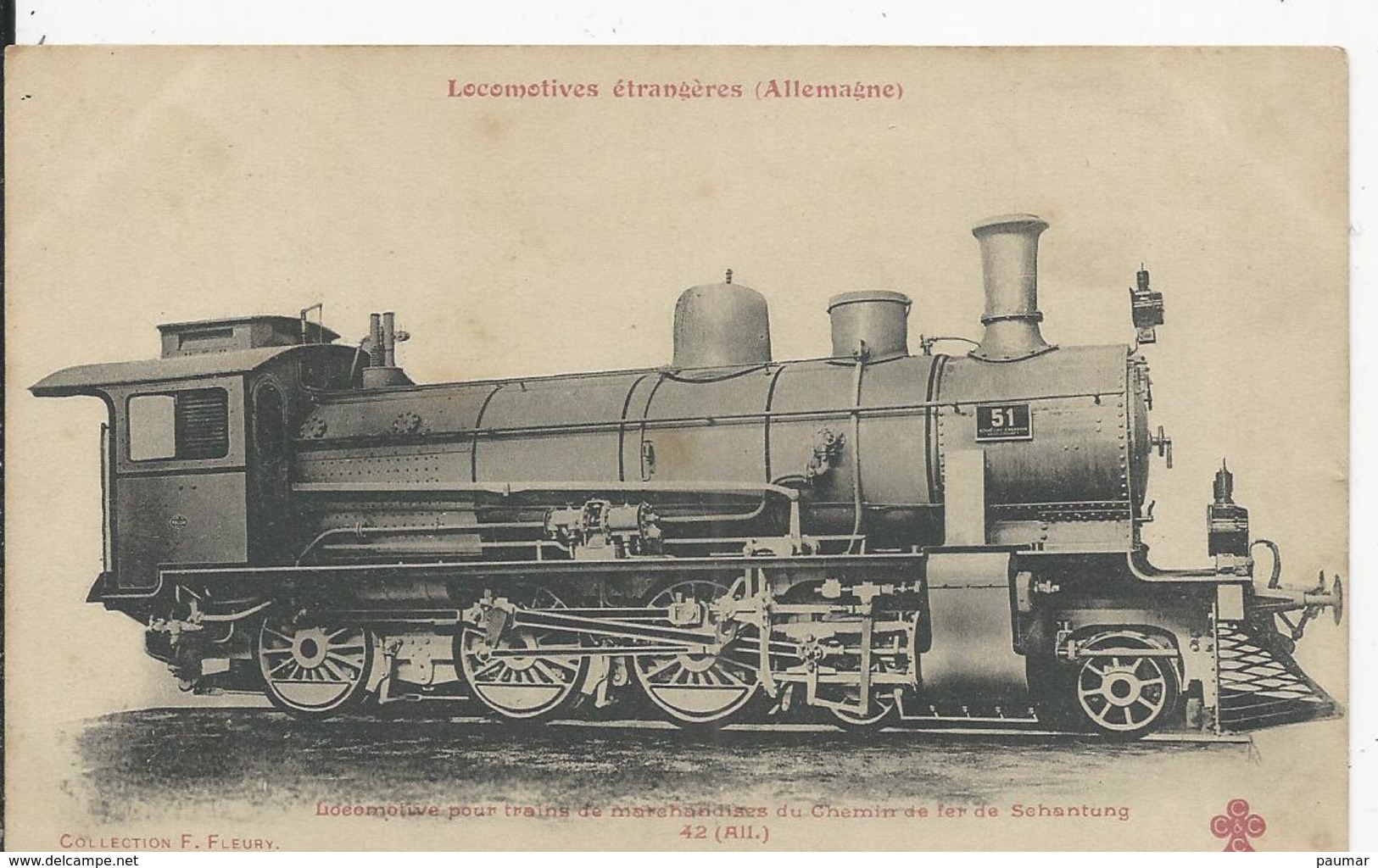 Allemagne   Locomotive    No42 - Autres & Non Classés