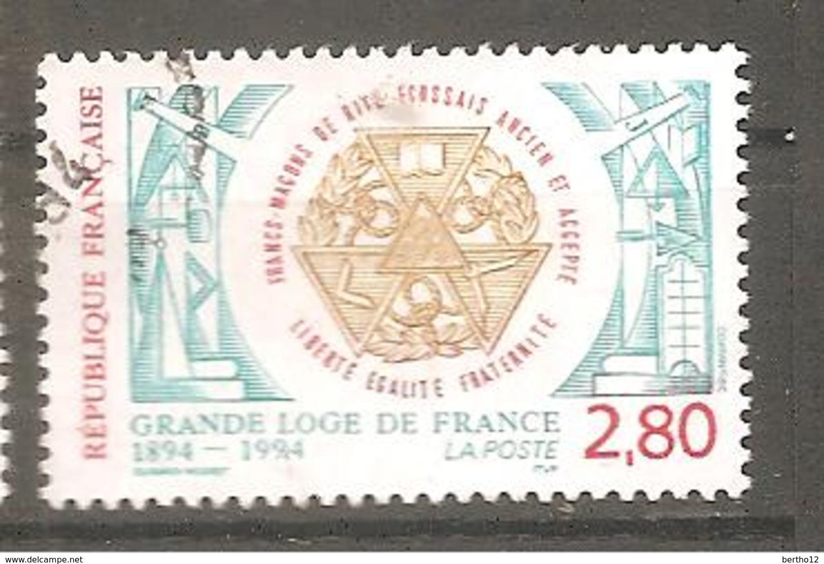 FRANCE 1994 Y T N ° 2912 Oblitéré - Oblitérés