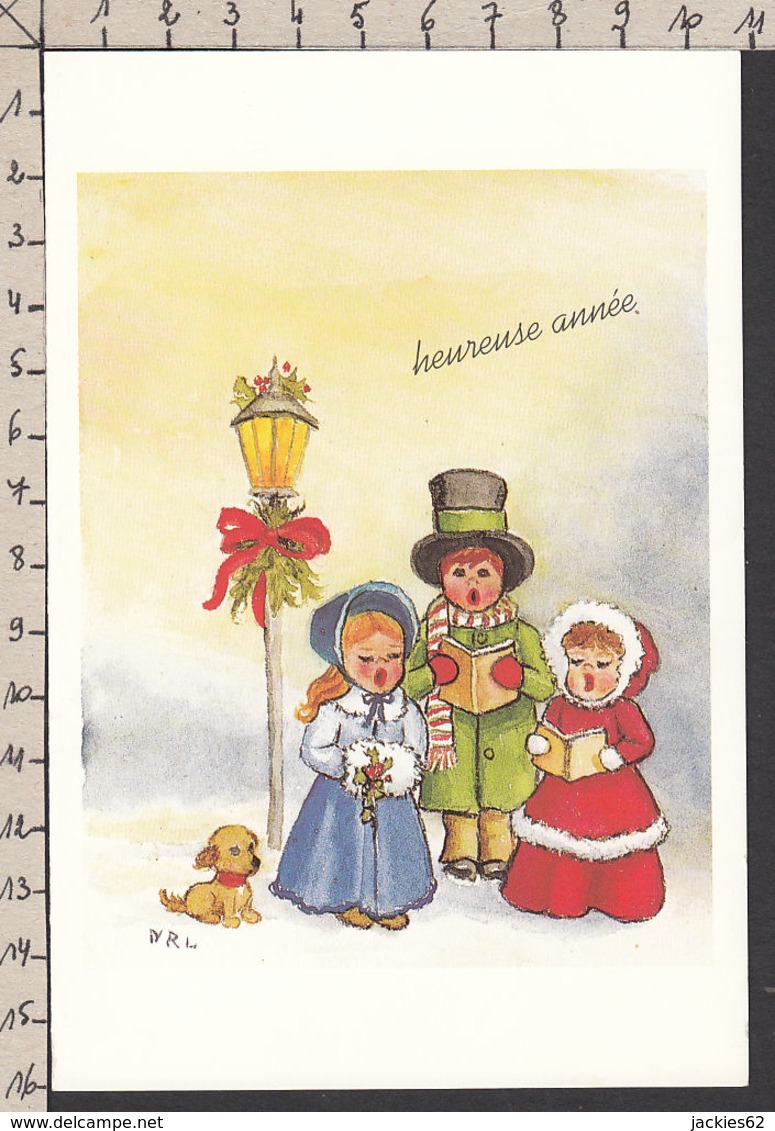 96987GF/ NOUVEL AN, *Cantate D'enfants *, Illustrateur N. Litteral, APBP - Neujahr