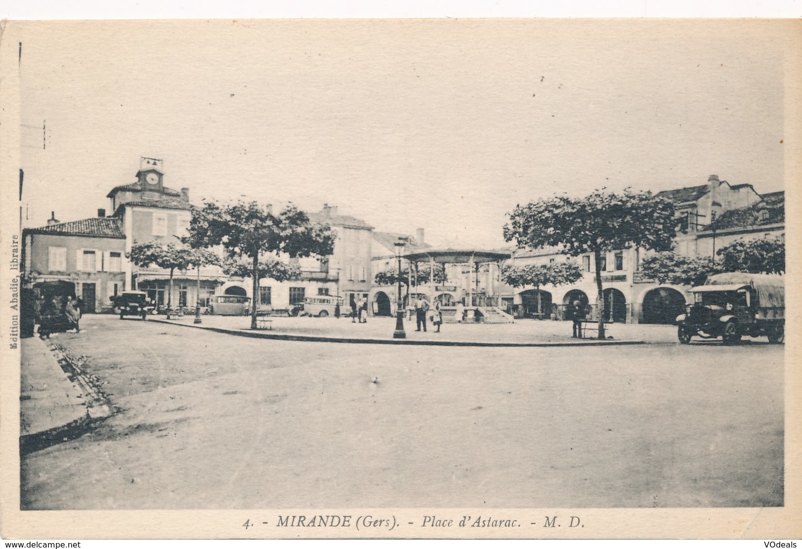 CPA - France - (32) Gers - Mirande - Place D'Astarac - Mirande