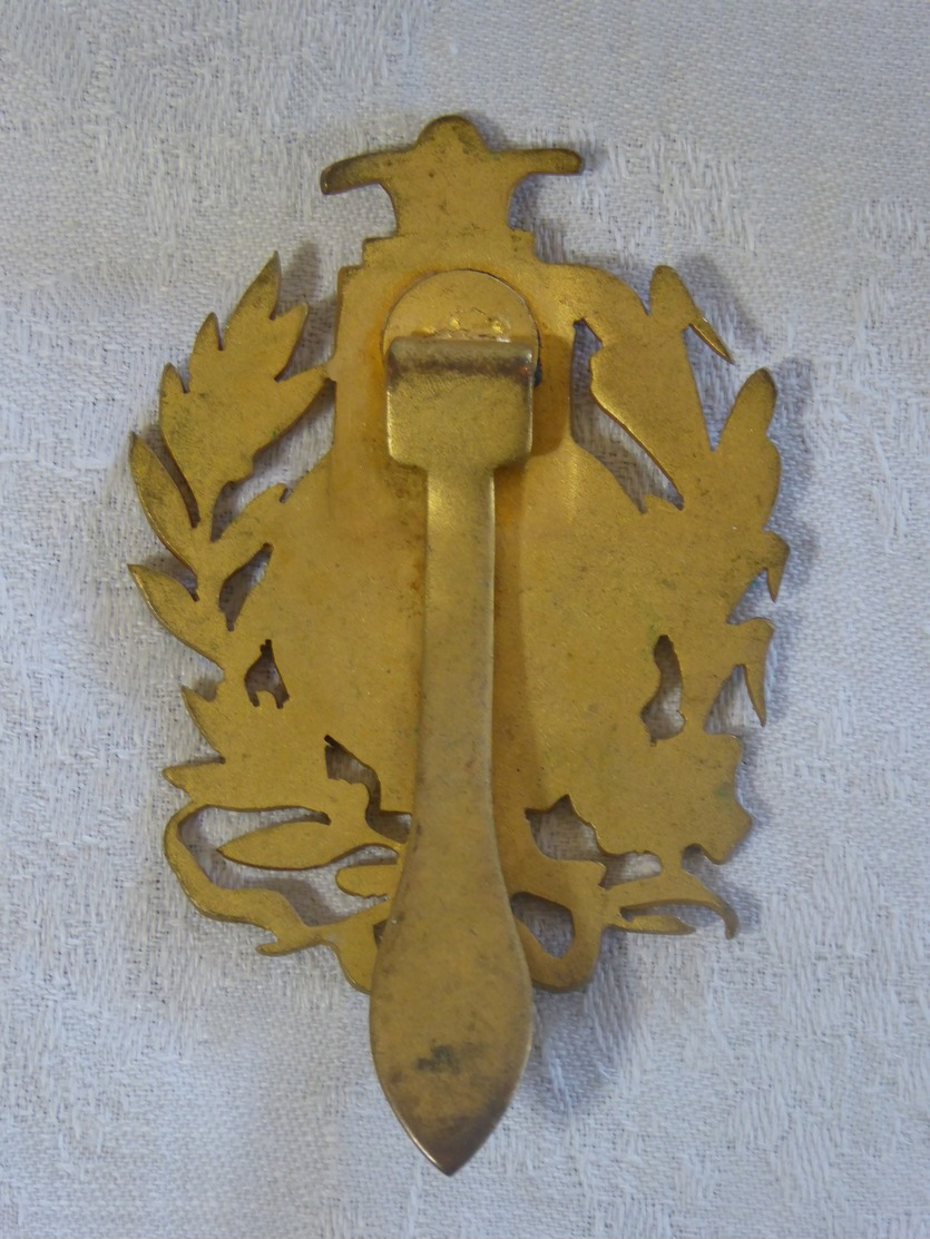 I111 - 14 - Badge émaillé - République Française - Tunisie - Grand Conseil. En Vigueur Sous Le Protectorat - France
