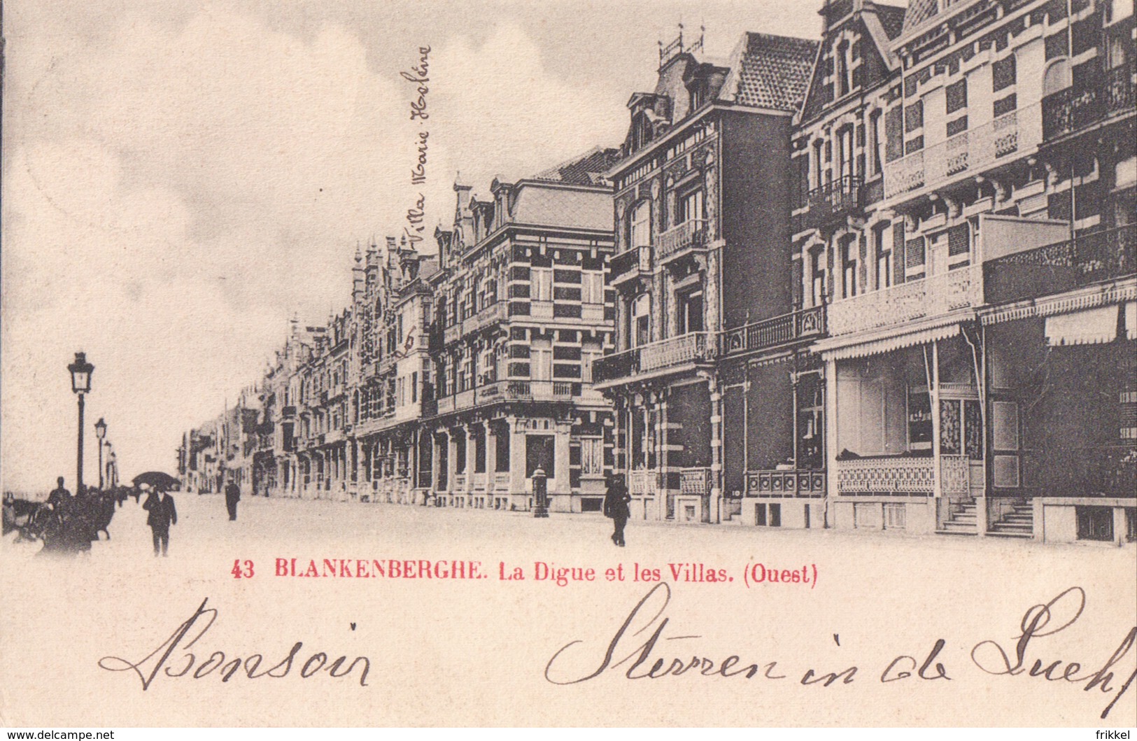 Blankenberge Blankenberghe La Digue Et Les Villas (Ouest) - Blankenberge