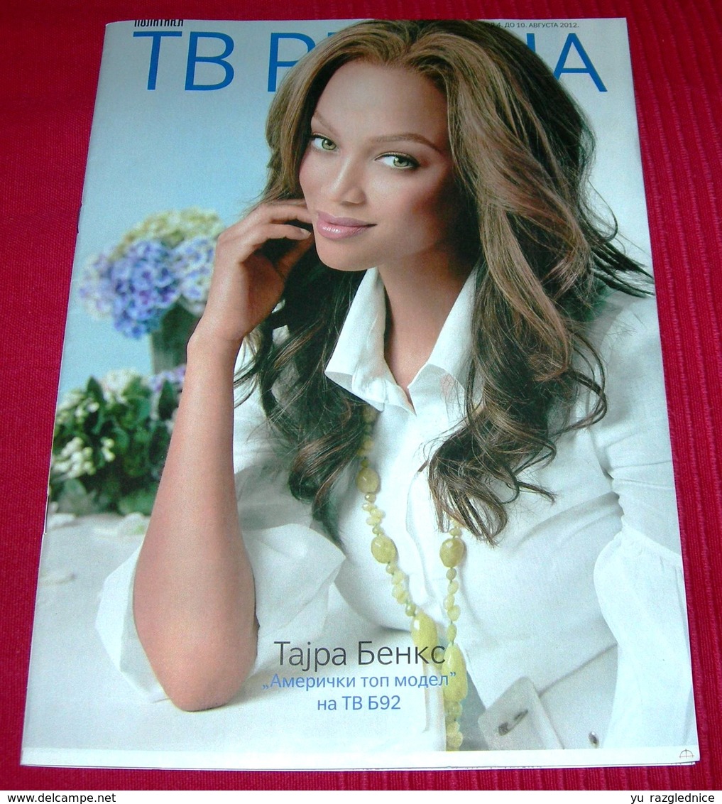 Tyra Banks TV REVIJA Serbian August 2012 - Magazines