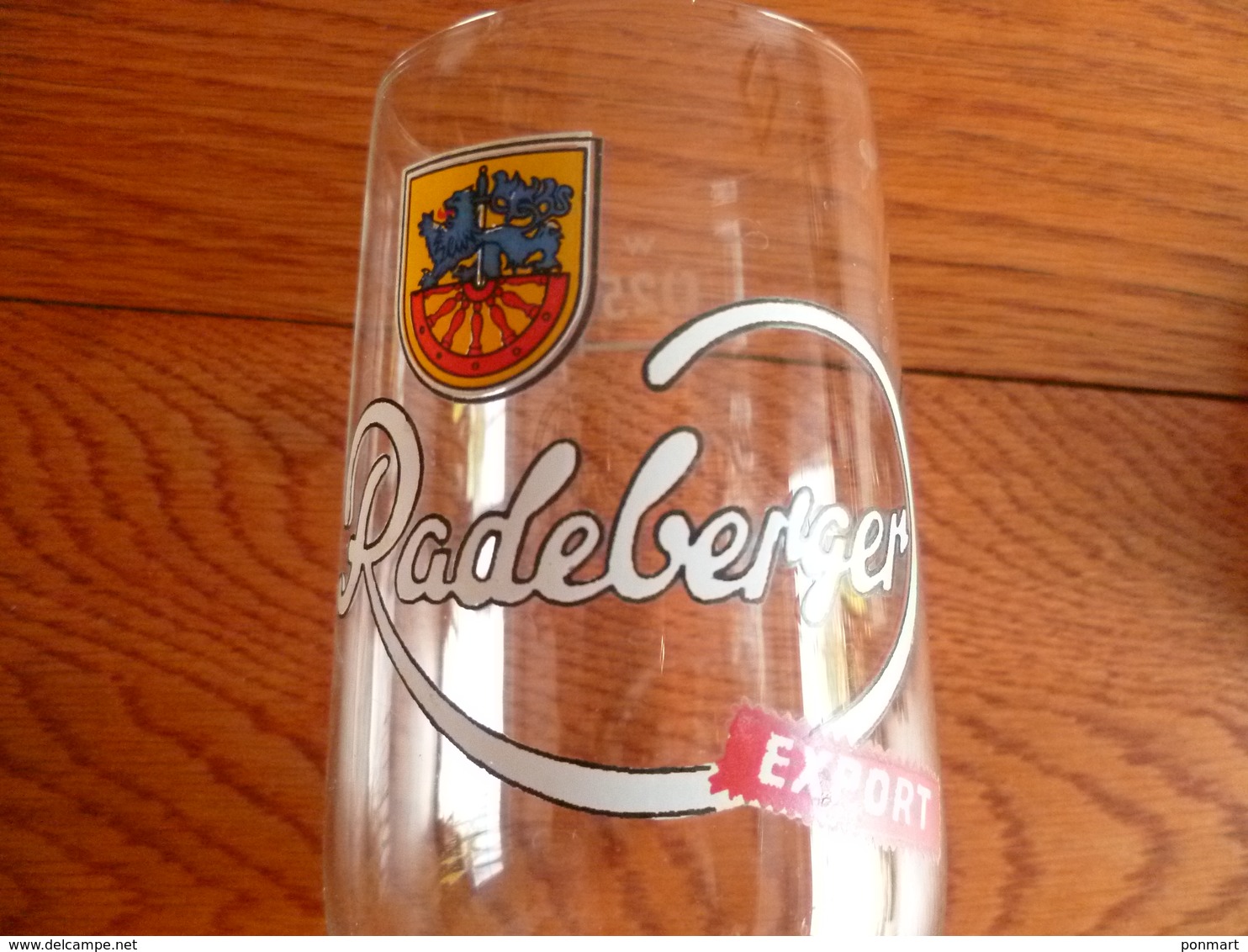 Verre à Bière Publicité Radeberger  Export - Vasos