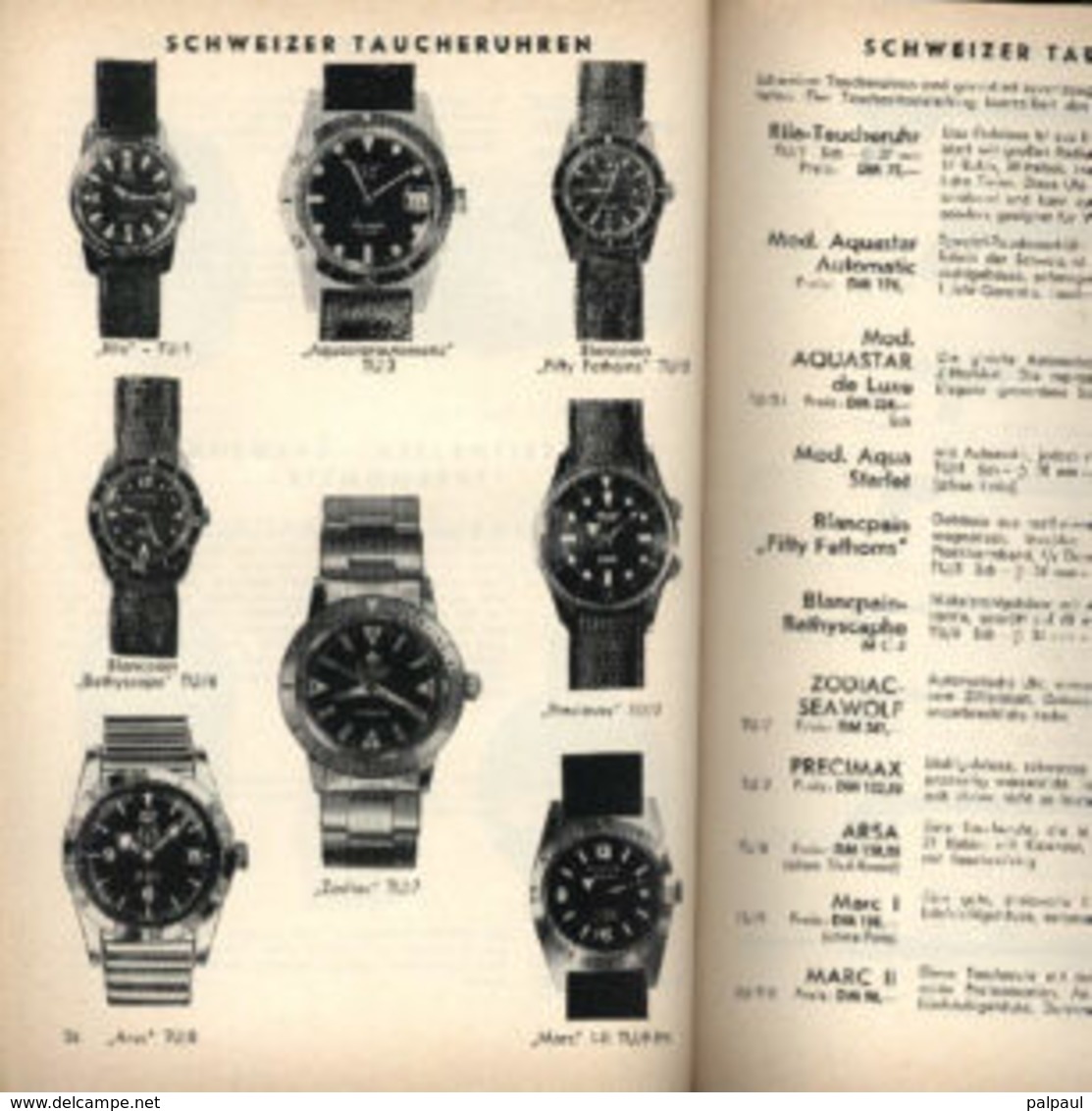 Hamburg Katalog Tauchen Camping Waffen 1962 Versandhandel Jens Peter Paulsen Taucher Uhren Antiquariat Alte Bücher - Kataloge