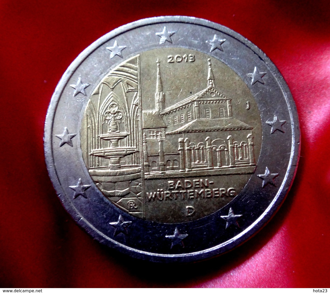 Germany 2 Euro 2013 Baden-Wurttemberg  -  J -  EIRO  CIRCULEET  COIN - Allemagne