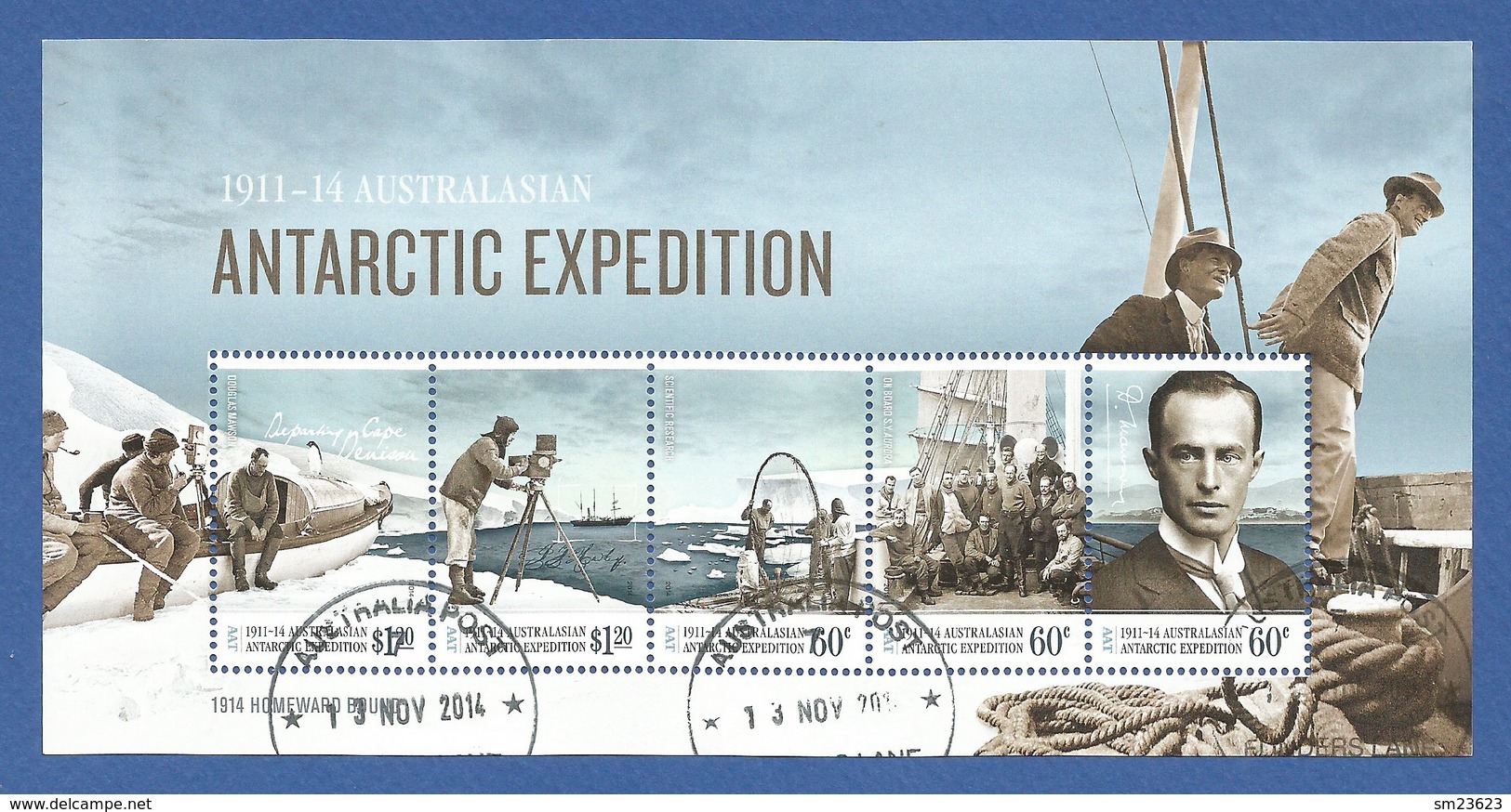 AAT 2014 , Australasian Antarctic  Expedition - Gestempelt / Fine Used / (o) - Oblitérés