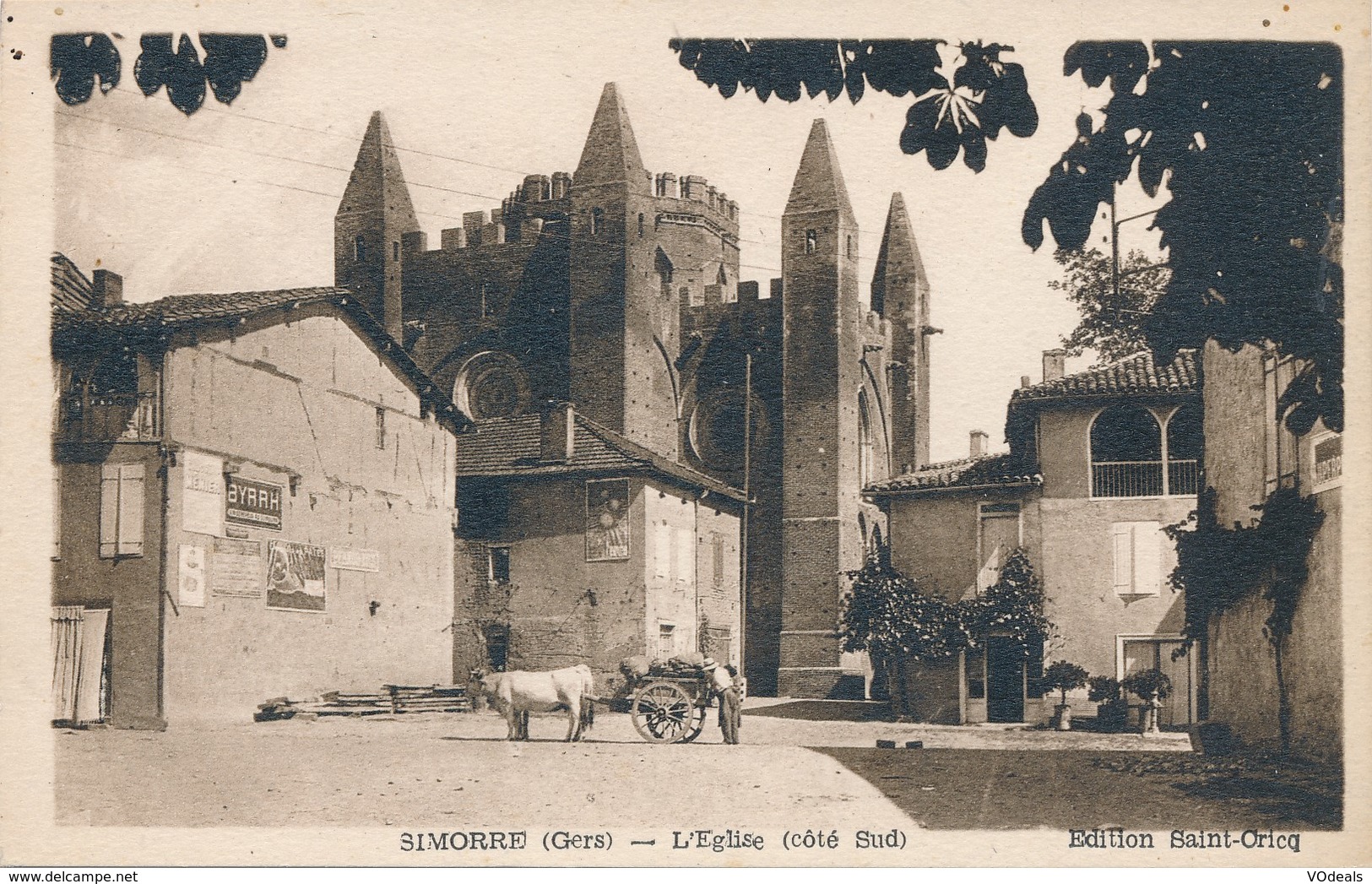 CPA - France - (32) Gers - Simorre - L'Eglise - Other & Unclassified