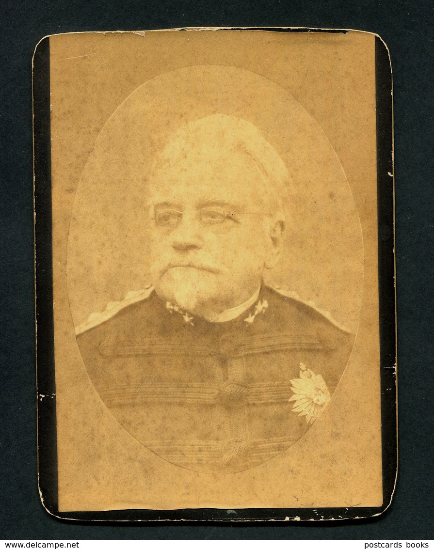 Fotografia Antiga Militar JOAO CRISOSTOMO De Abreu E Sousa, 1º Ministro De PORTUGAL - Anciennes (Av. 1900)