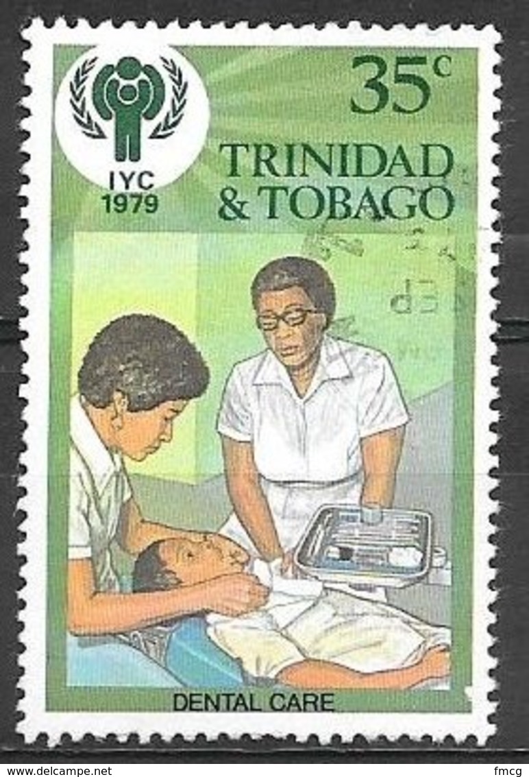 1979 35 Cents Dental Care, Used - Trinidad & Tobago (1962-...)