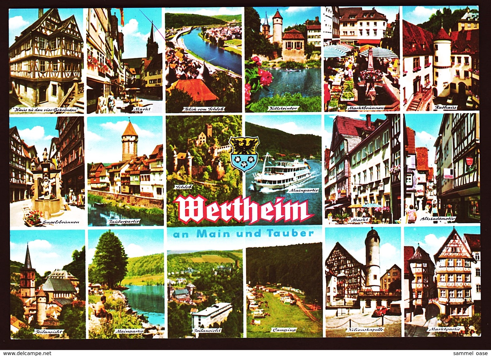 Wertheim An Main Und Tauber  -  Mehrbild-Ansichtskarte Ca. 1988    (10655) - Wertheim