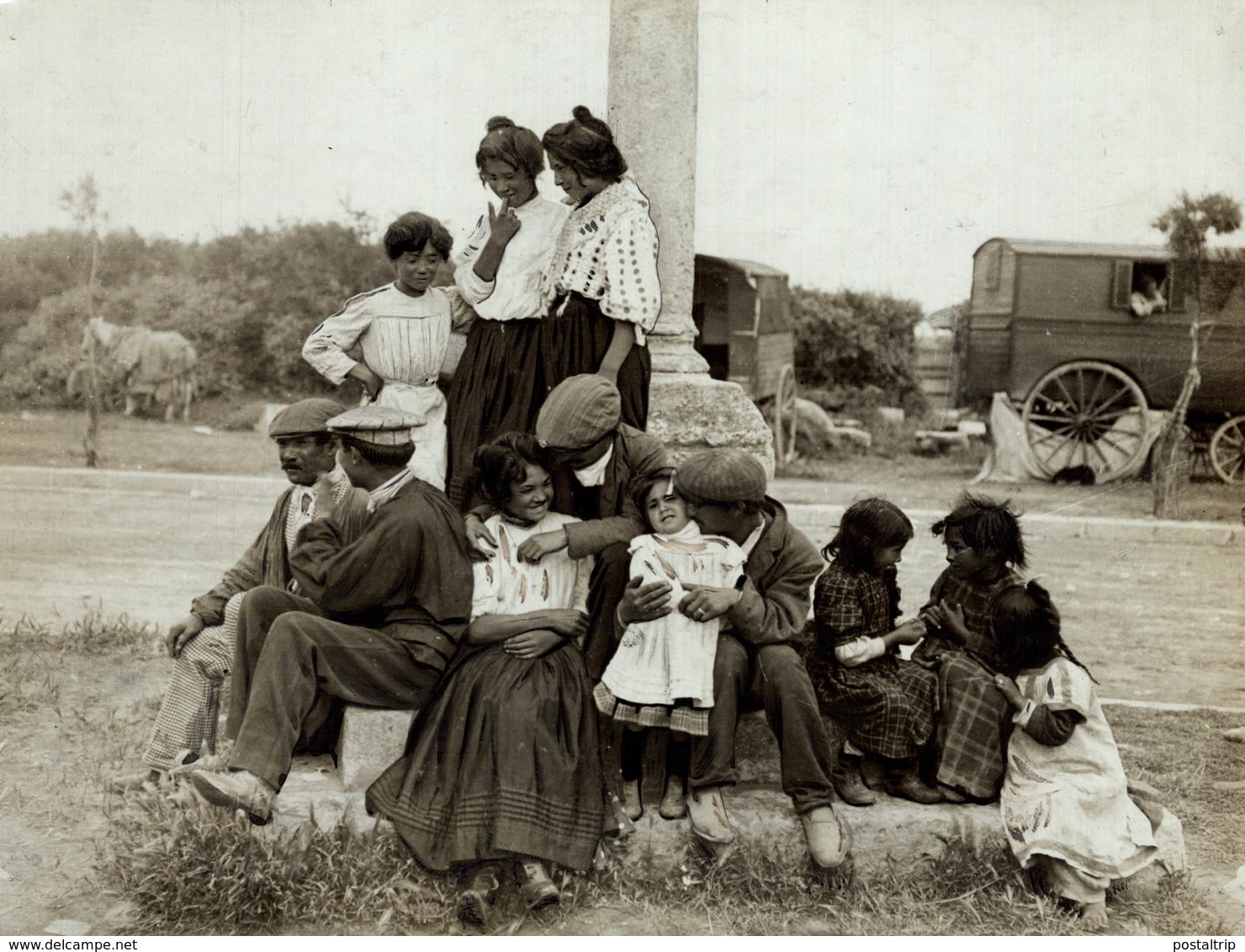 IN PROVENCE FRANCE GYPSY GITANO GIPSY TSIGANE    Fonds Victor FORBIN (1864-1947) - Sin Clasificación