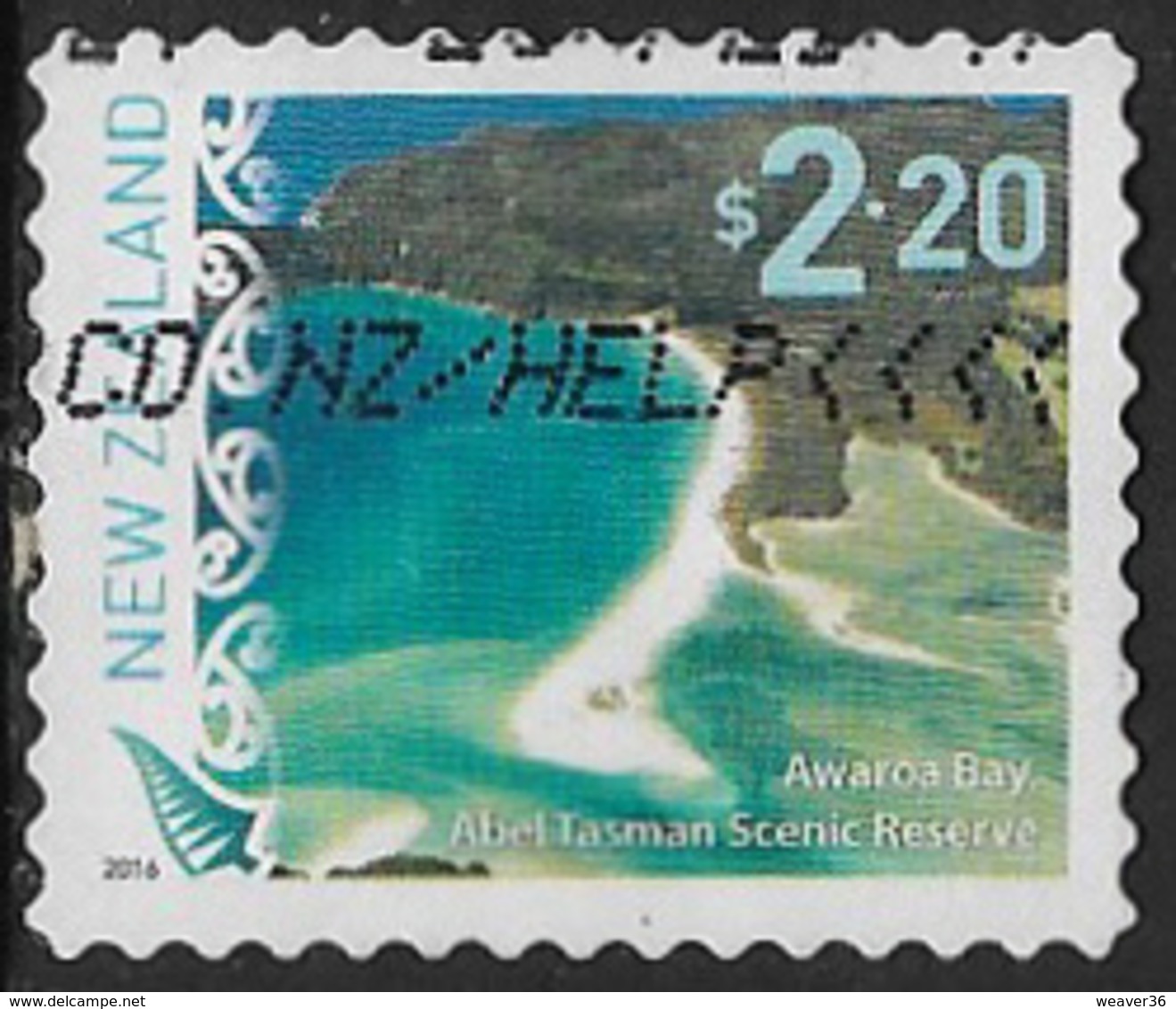 New Zealand 2016 Definitive $2.20 Self Adhesive Good/fine Used [39/32134/ND] - Used Stamps