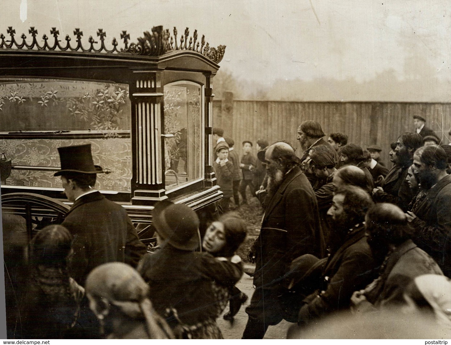 GALACIAN FUNERAL MITCHAM SURREY LONDON    GYPSY GITANO GIPSY TSIGANE    Fonds Victor FORBIN (1864-1947) - Sin Clasificación