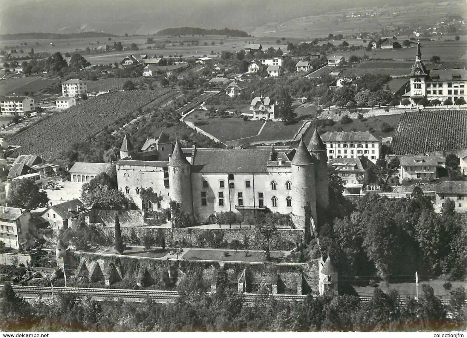 CPSM  SUISSE  "Grandson, Vue Aérienne" - Grandson