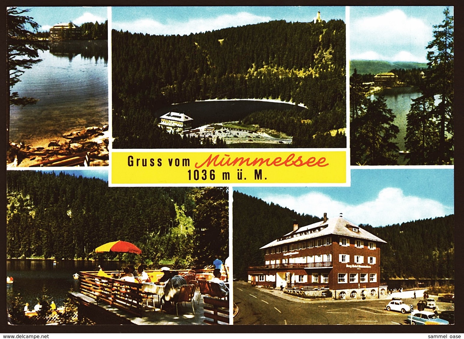 Mummelsee Im Schwarzwald  -  Berghotel  -  Ansichtskarte Ca.1975    (10643) - Achern