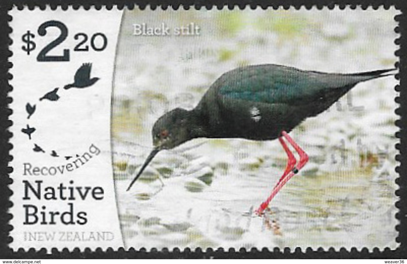 New Zealand 2017 Recovering Native Birds $2.20 Good/fine Used [39/32136/ND] - Used Stamps