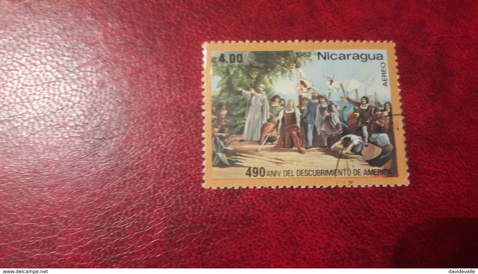 1982 Anniversario Della Scoperta Dell' America - Nicaragua