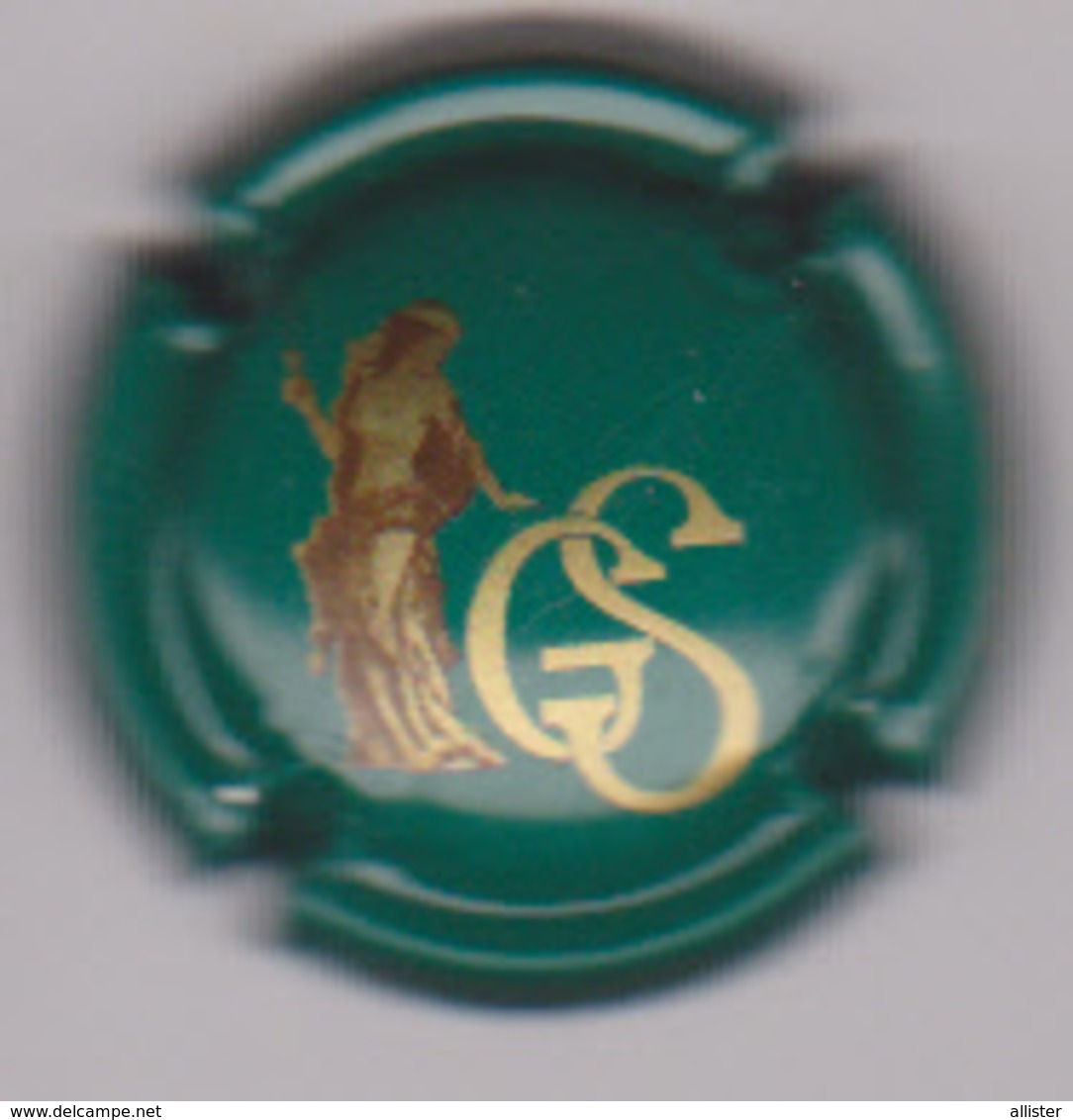 Capsule Champagne GONET_SULCOVA ( 19d ; Vert Et Or ) {S17-19} - Autres & Non Classés