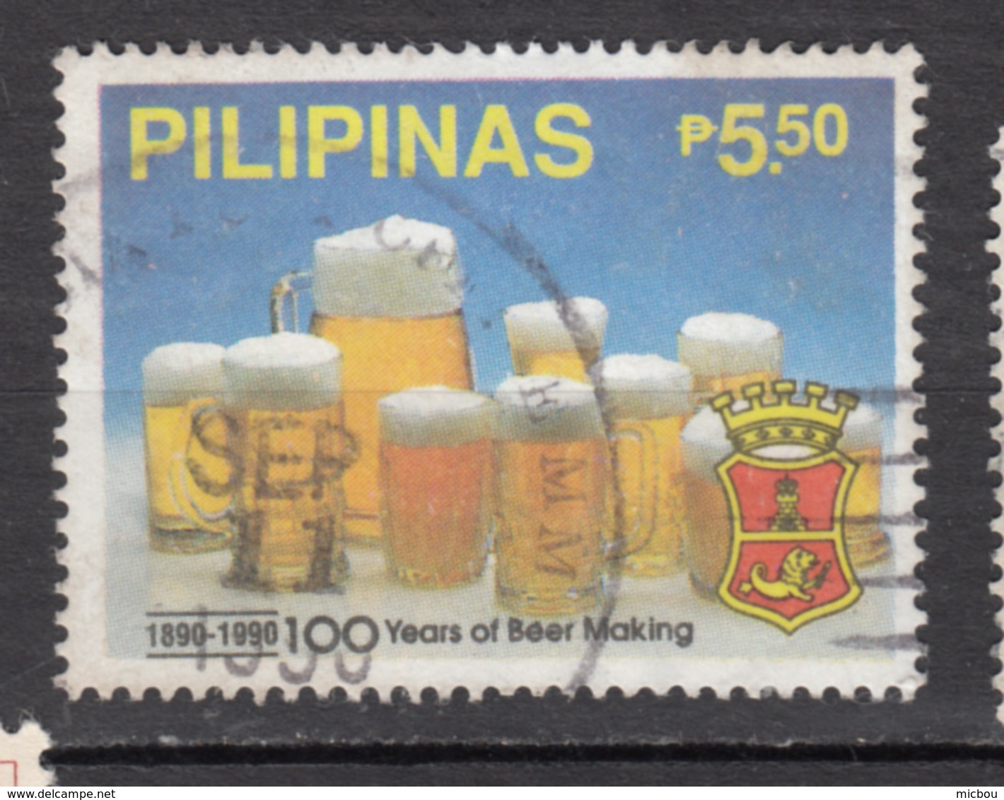 Philippines, Pilipinas, Bière, Beer, Alcohol, Alcool, Sirene, Mermaid, Verre, Glass - Biere
