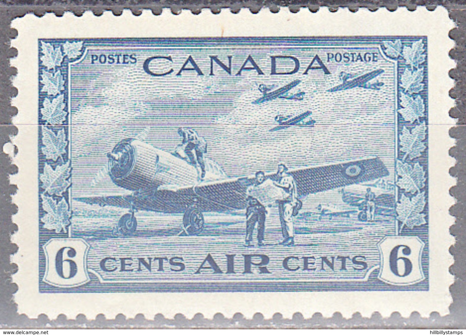 CANADA    SCOTT NO. C7    MNH    YEAR  1942 - Luchtpost