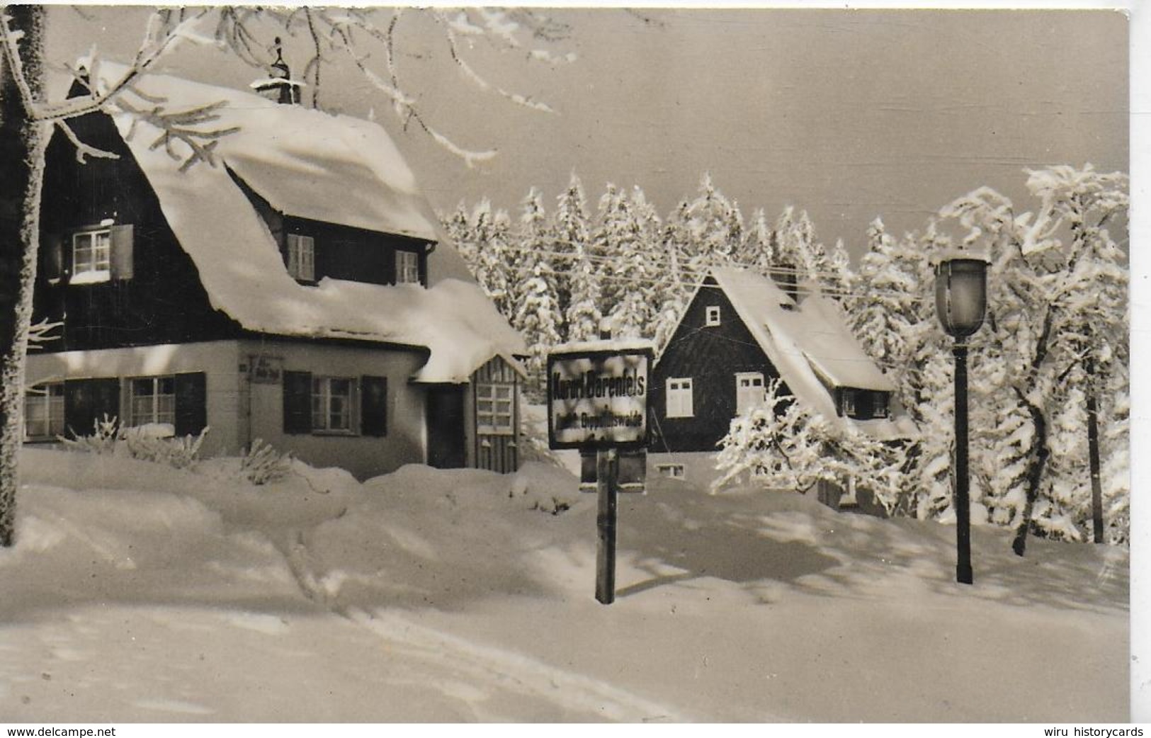 AK 0221  Bärenfels Im Erzgebirge - Schellerhauer Straße / Ostalgie , DDR Um 1969 - Altenberg