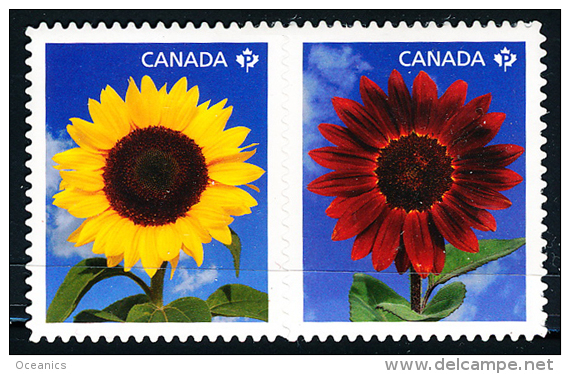 Canada (Scott No.2444a - Tourne-sol / Sunflower) [**] (P) - Neufs