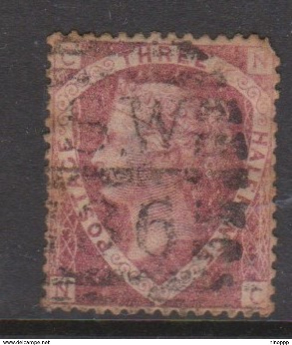 Great Britain SG 51 1858 Three Half Pence, Used - Used Stamps