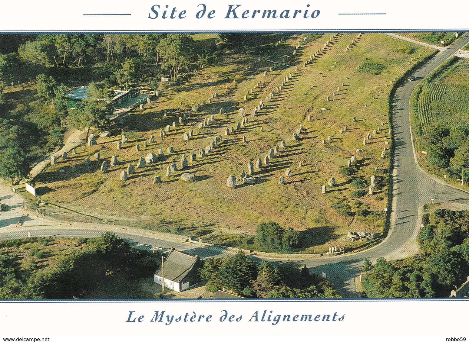 France Carnac Site De Kermario Postcard Unused Good Condition - Vannes