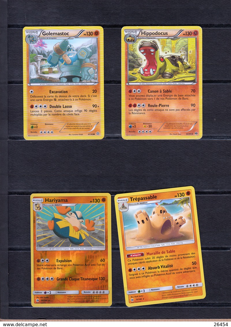 POKEMON  Lot De 24 Cartes  Série  PV   100-110-120-130-140-150- Niveau 1 Et 2 Et Base    En Excellent état - Autres & Non Classés