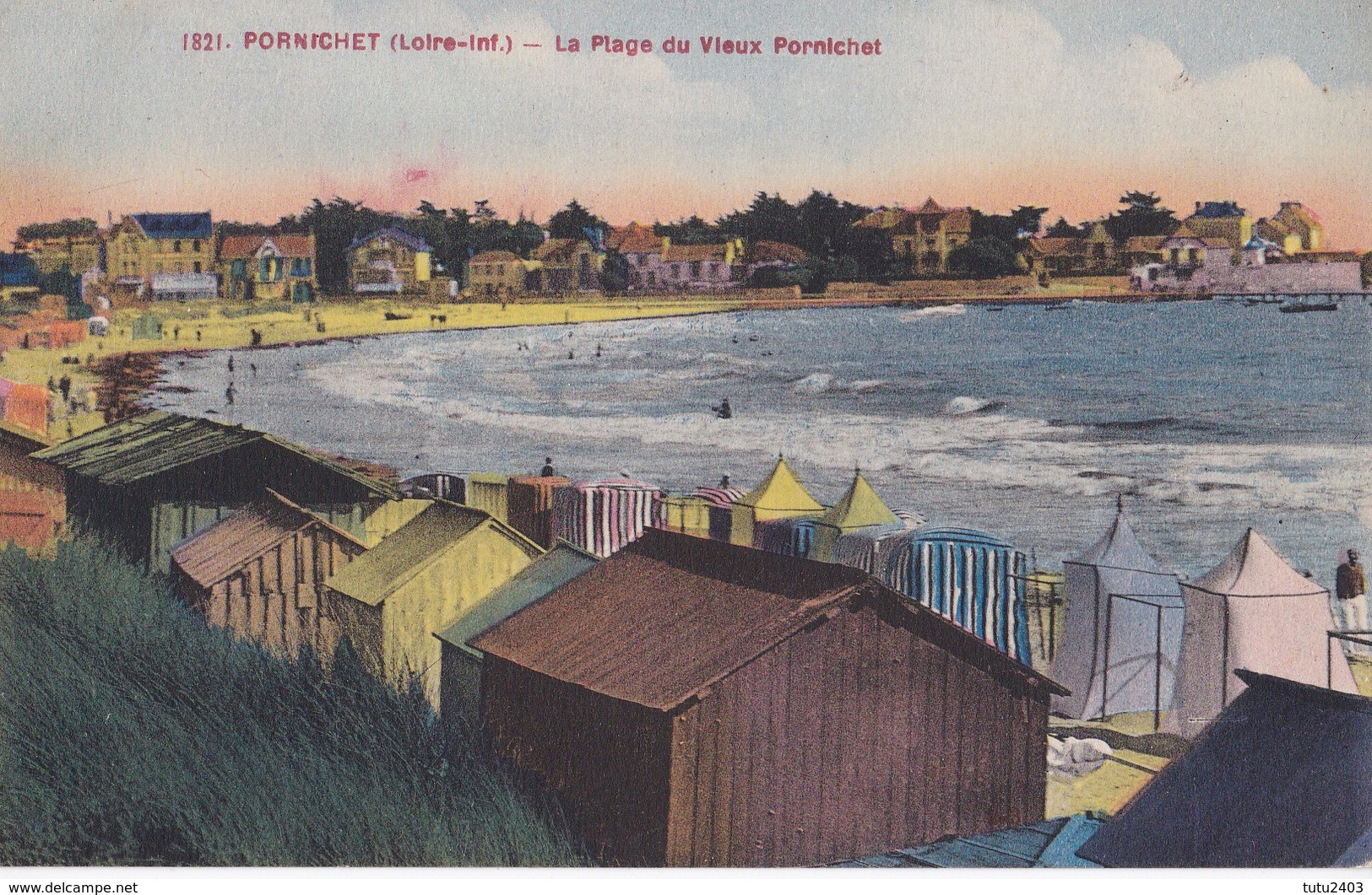 1821 PORNICHET                                       La Plage Du Vieux Pornichet - Pornichet