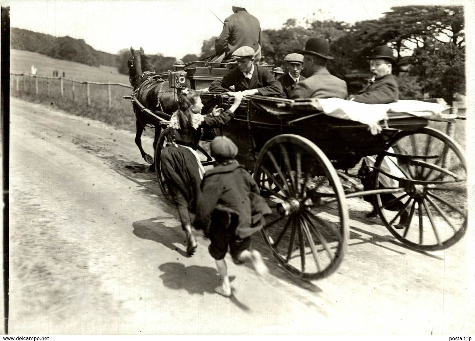 GOODWOOD RACE   GIPSIES GYPSY GITANO GIPSY TSIGANE    Fonds Victor FORBIN (1864-1947) - Sin Clasificación