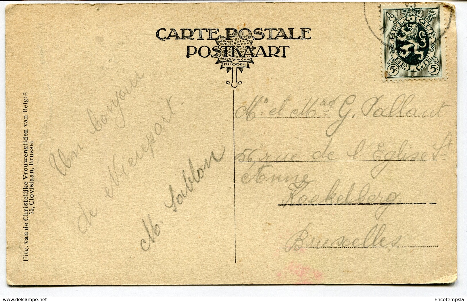 CPA - Carte Postale - Belgique - Nieupoort Bad - Zeedijk - Villa Zonnebloem  (M8199) - Nieuwpoort