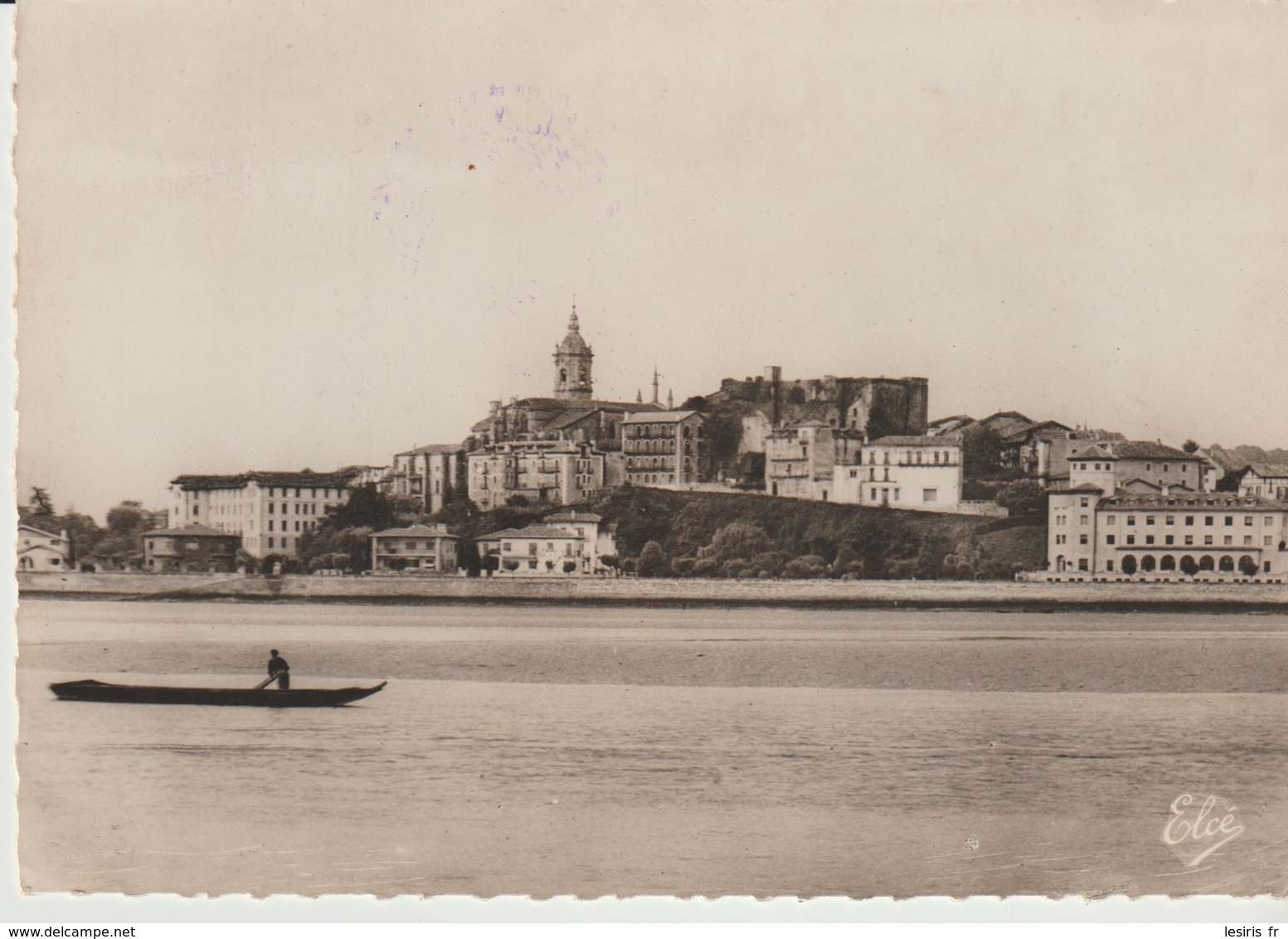 C.P. - PHOTO - FONTARABIE ET LA BOIDASSOA - VUE D'HENDAYE - 10.513 - SIMON - PONT INTERNATIONAL - ELCE - Autres & Non Classés