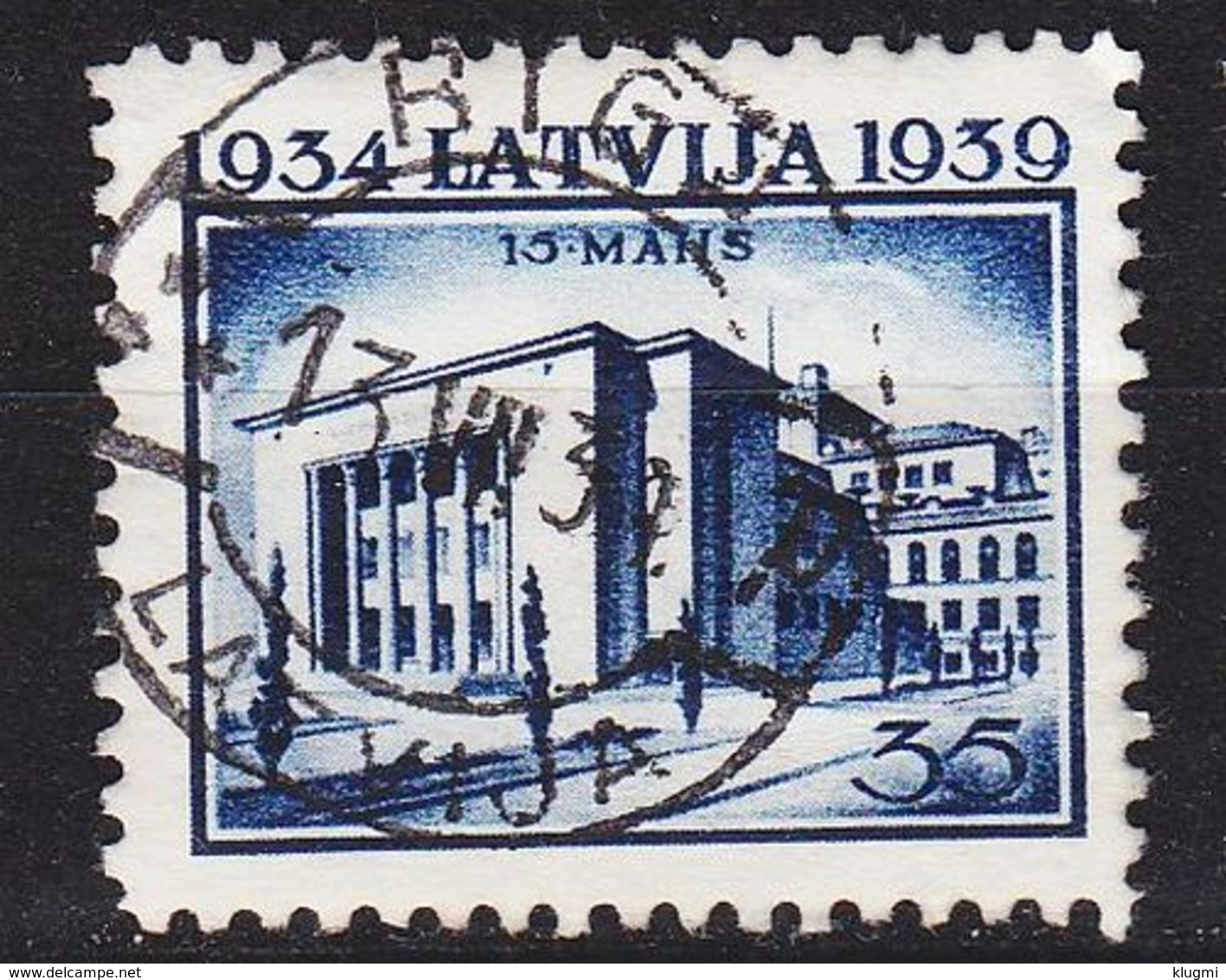 LETTLAND LATVIJA [1939] MiNr 0276 ( O/used ) - Lettland
