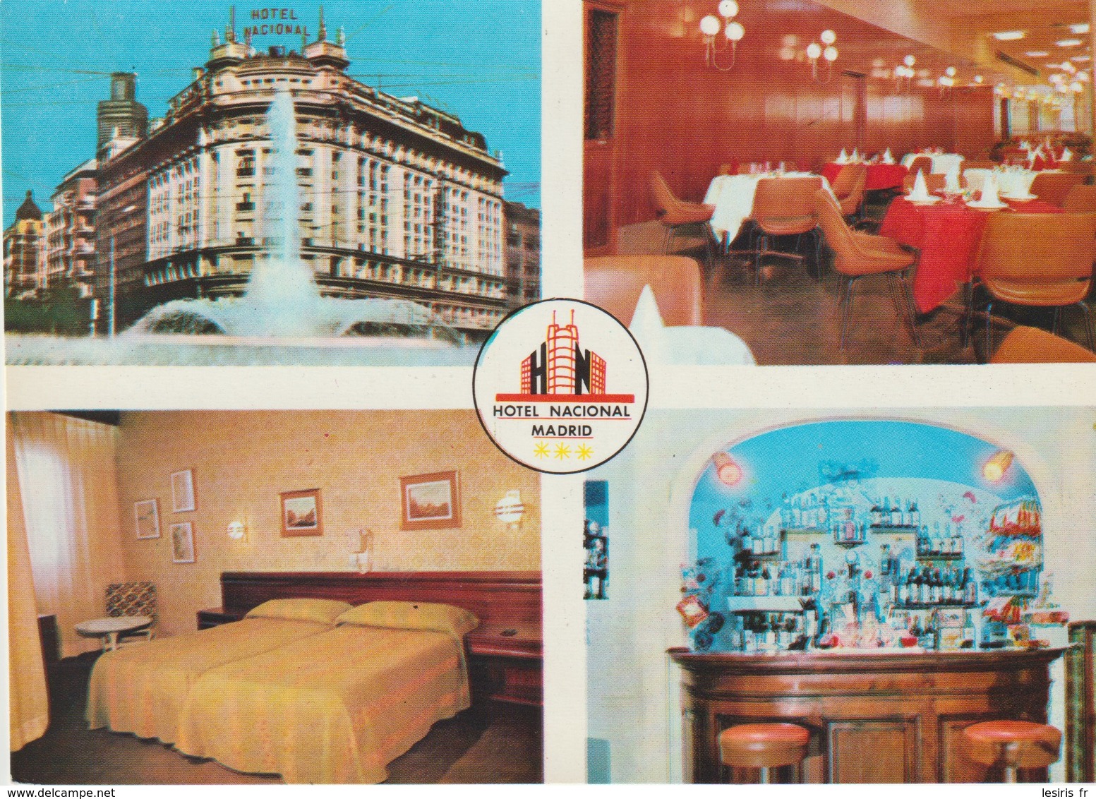 C.P. - PHOTO - MADRID - HOTEL NACIONAL - 4 VUES - FONDINTER - MULTIVUES - Madrid