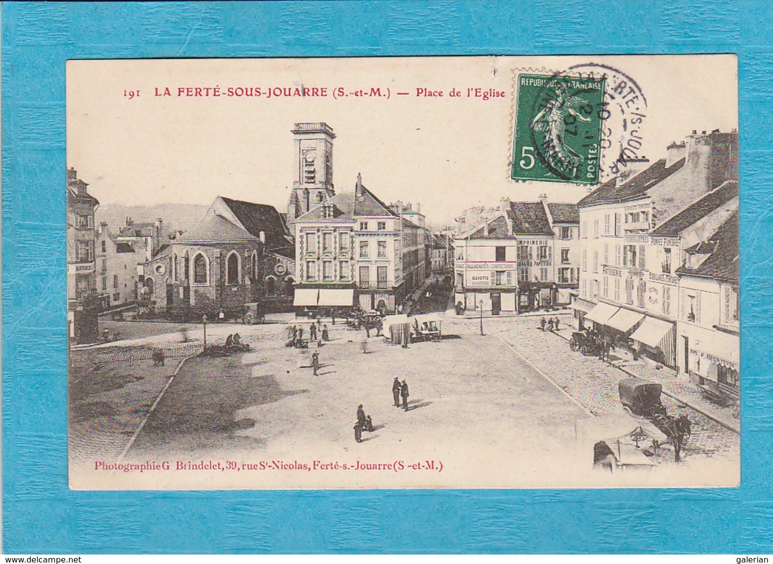 La Ferté-sous-Jouarre. - Place De L'Église. - La Ferte Sous Jouarre