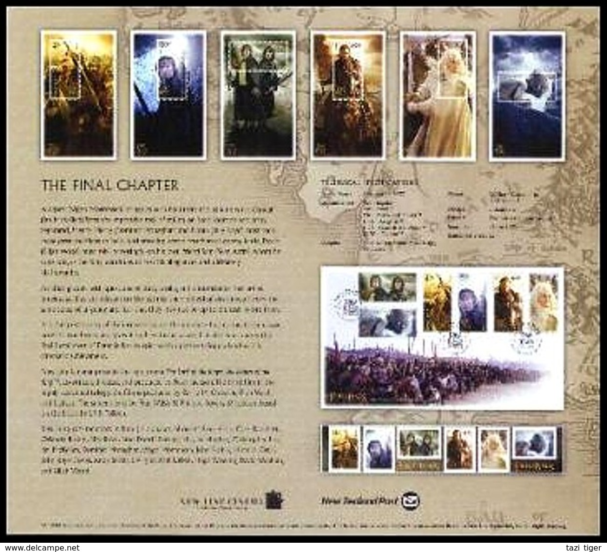 NEW ZEALAND • 2003 • Lord Of The Rings • Return Of The King • Pack - Unclassified