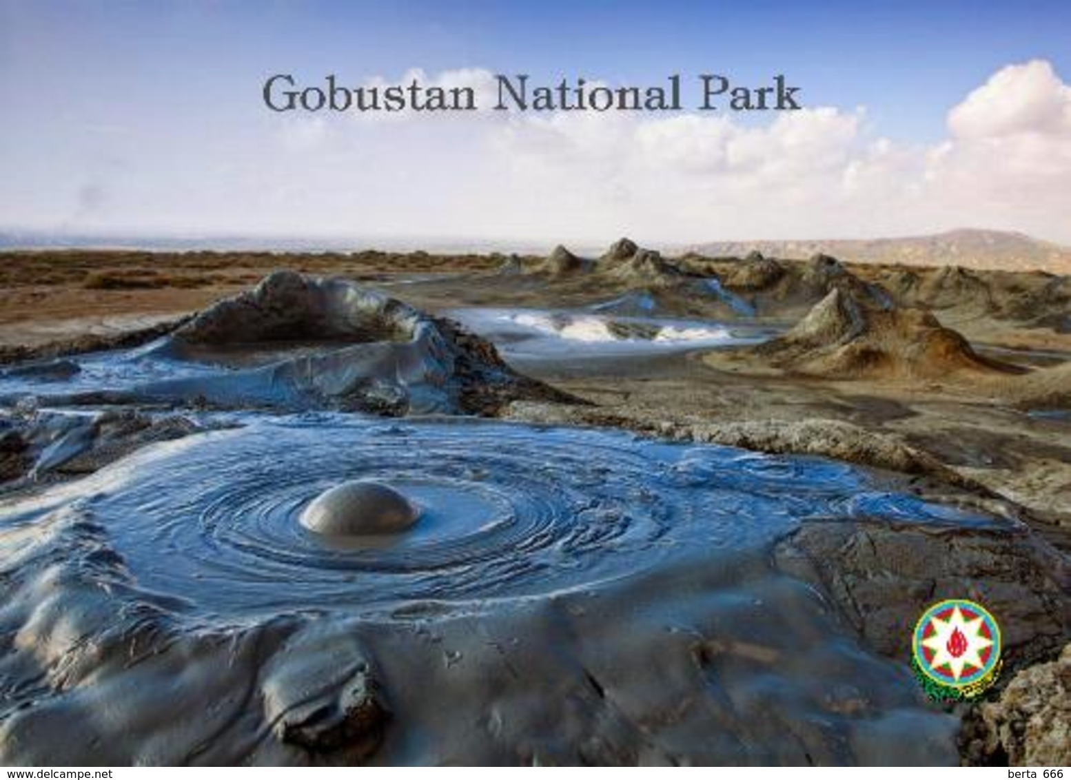 Azerbaijan Gobustan Volcanoes UNESCO New Postcard Aserbaidschan AK - Azerbaigian