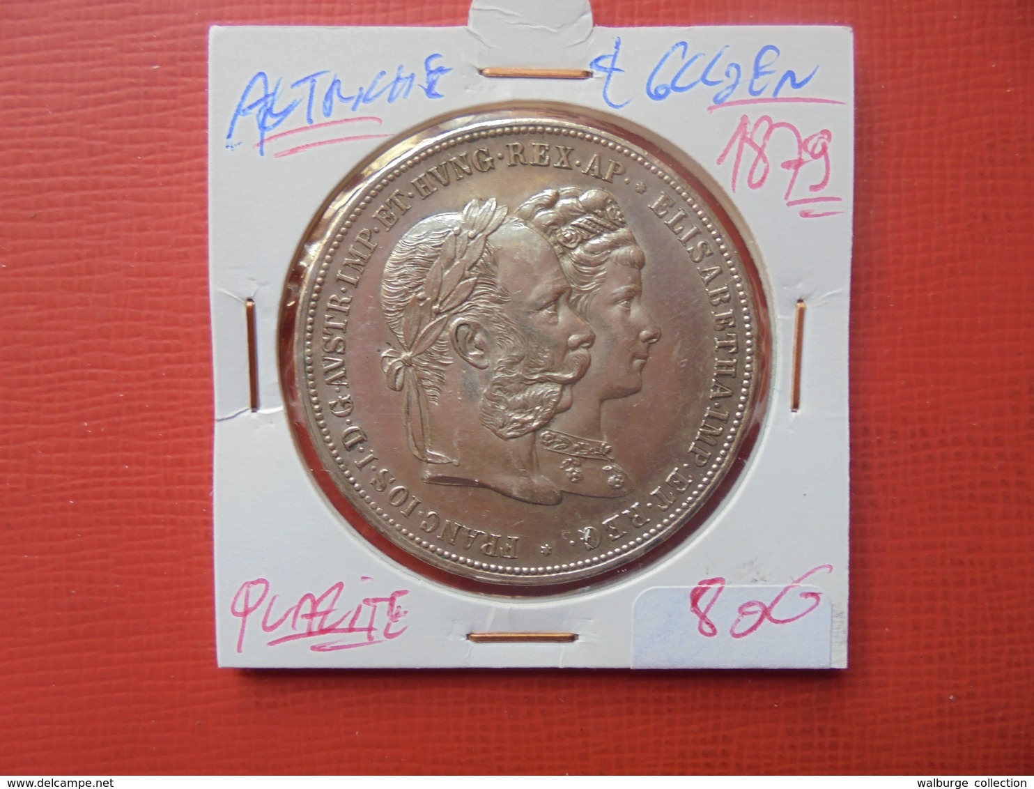 AUTRICHE THALER/DOUBLE-GULDEN 1879 TRES BELLE QUALITE ! - Autriche