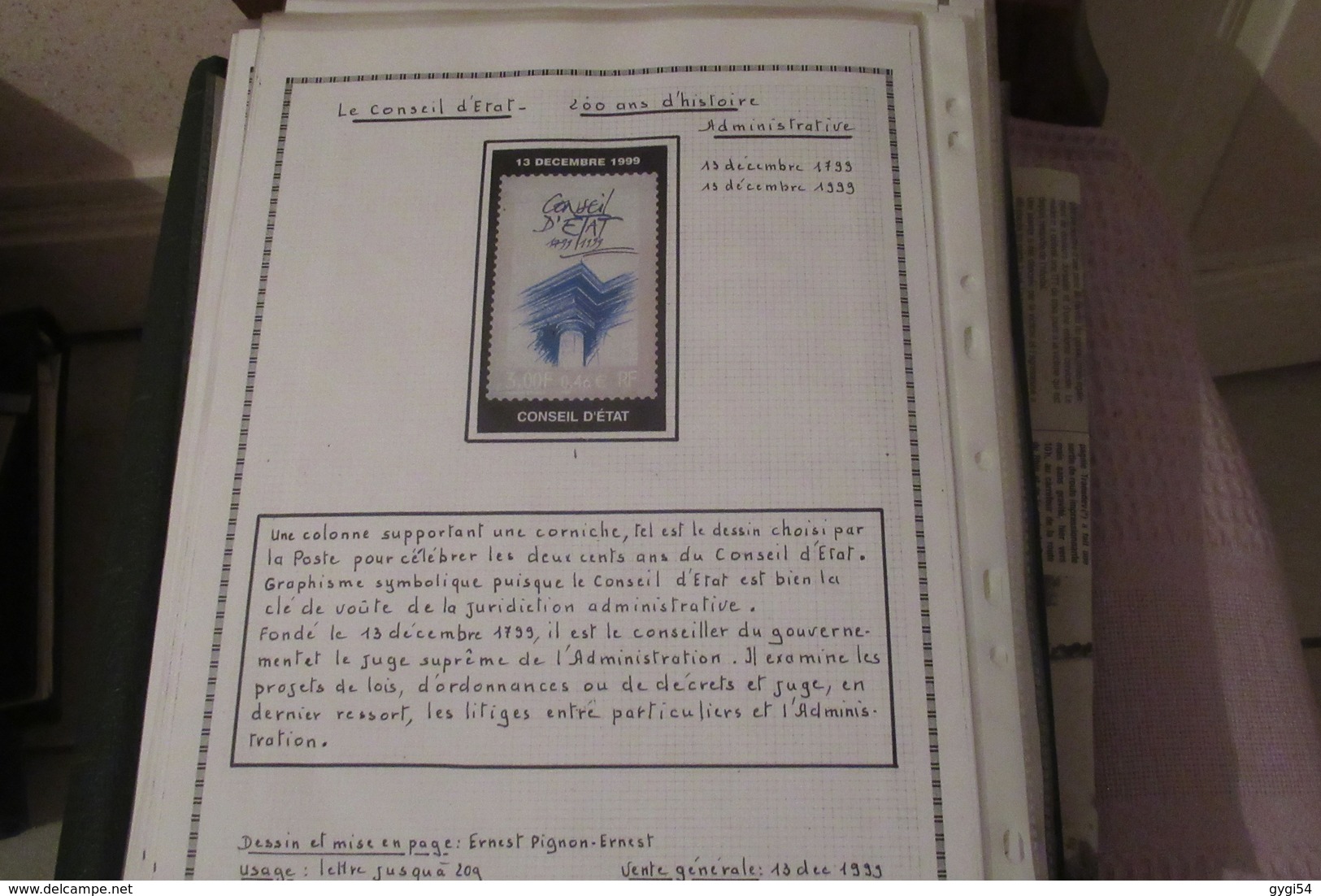 France lettres avec timbres Oblitérés de l' année 2000 34 scans