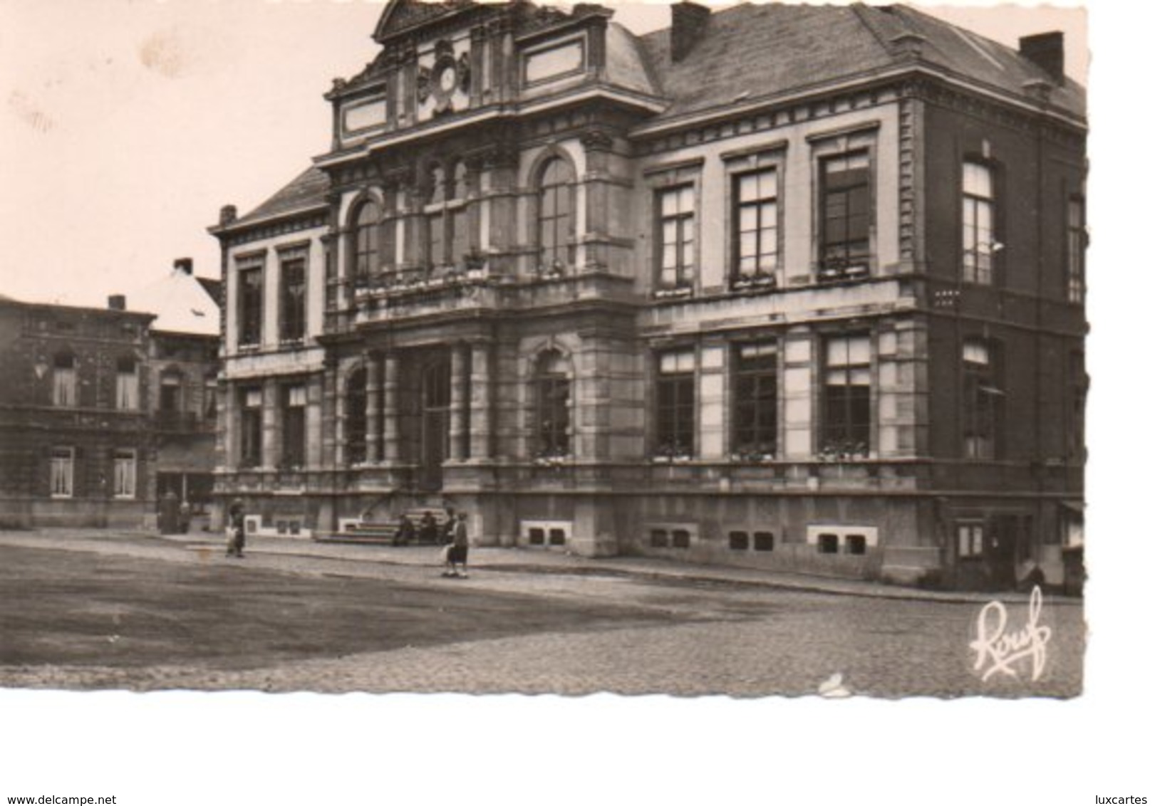 196. JEMAPPES. HOTEL DE VILLE. - Autres & Non Classés