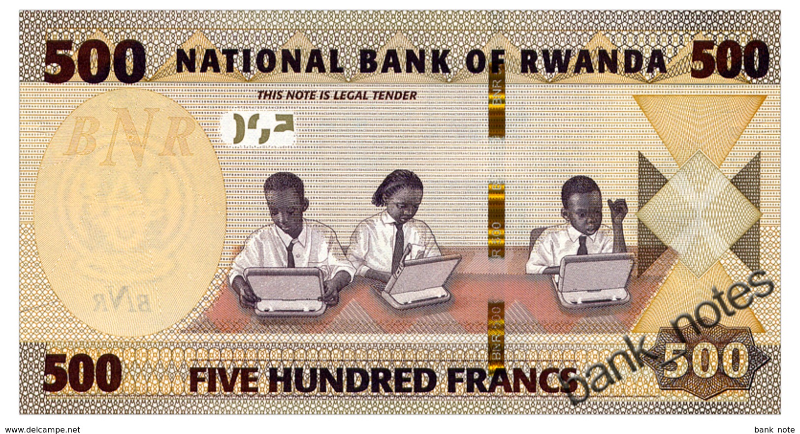 RWANDA 500 FRANCS 2019 Pick New Unc - Rwanda