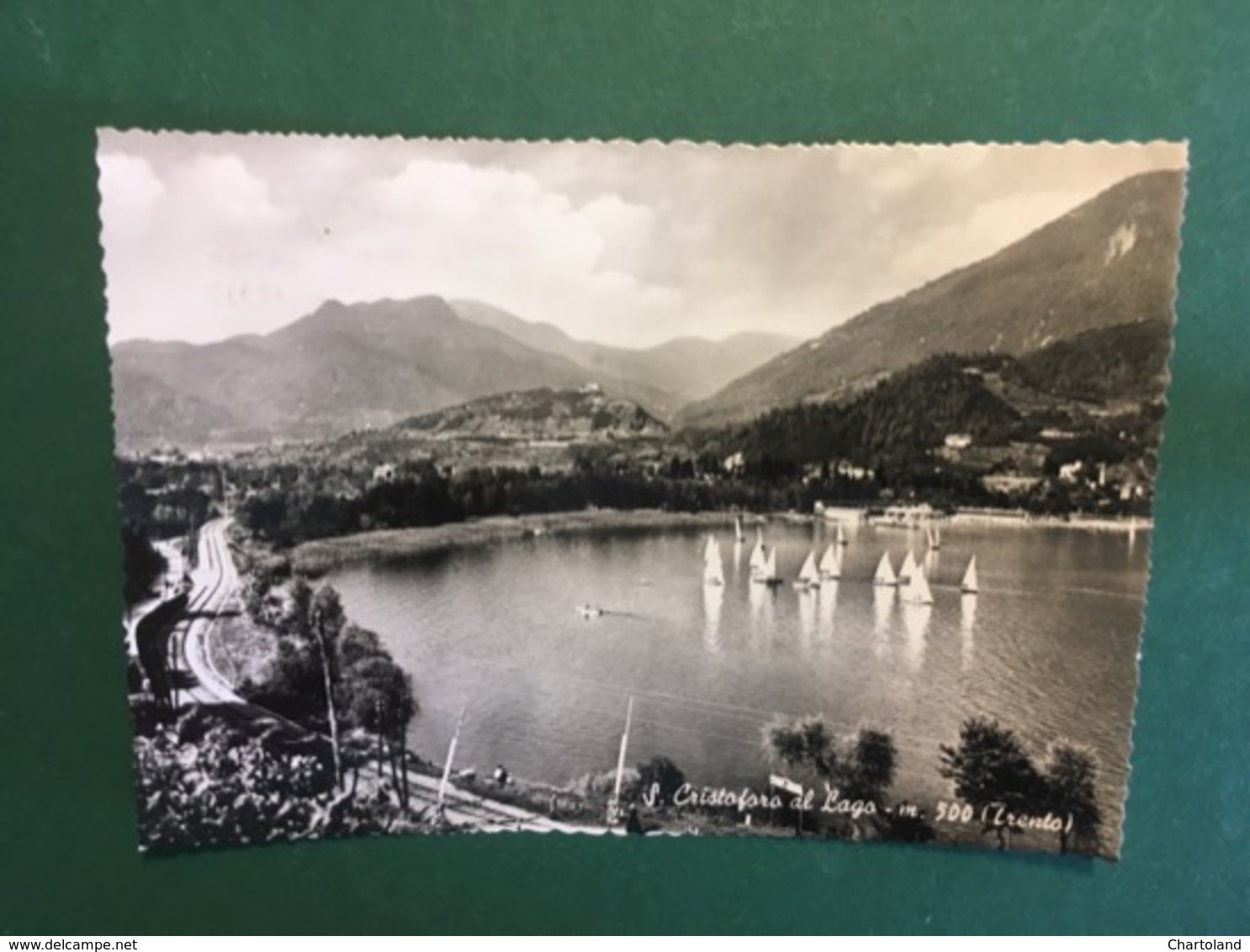 Cartolina S.Cristoforo Al Lago M. 500 - Trento - 1957 - Trento