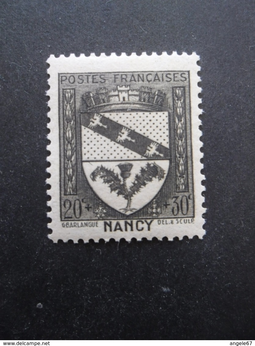 FRANCE Armoirie De Nancy N°526 Neuf ** - 1941-66 Coat Of Arms And Heraldry