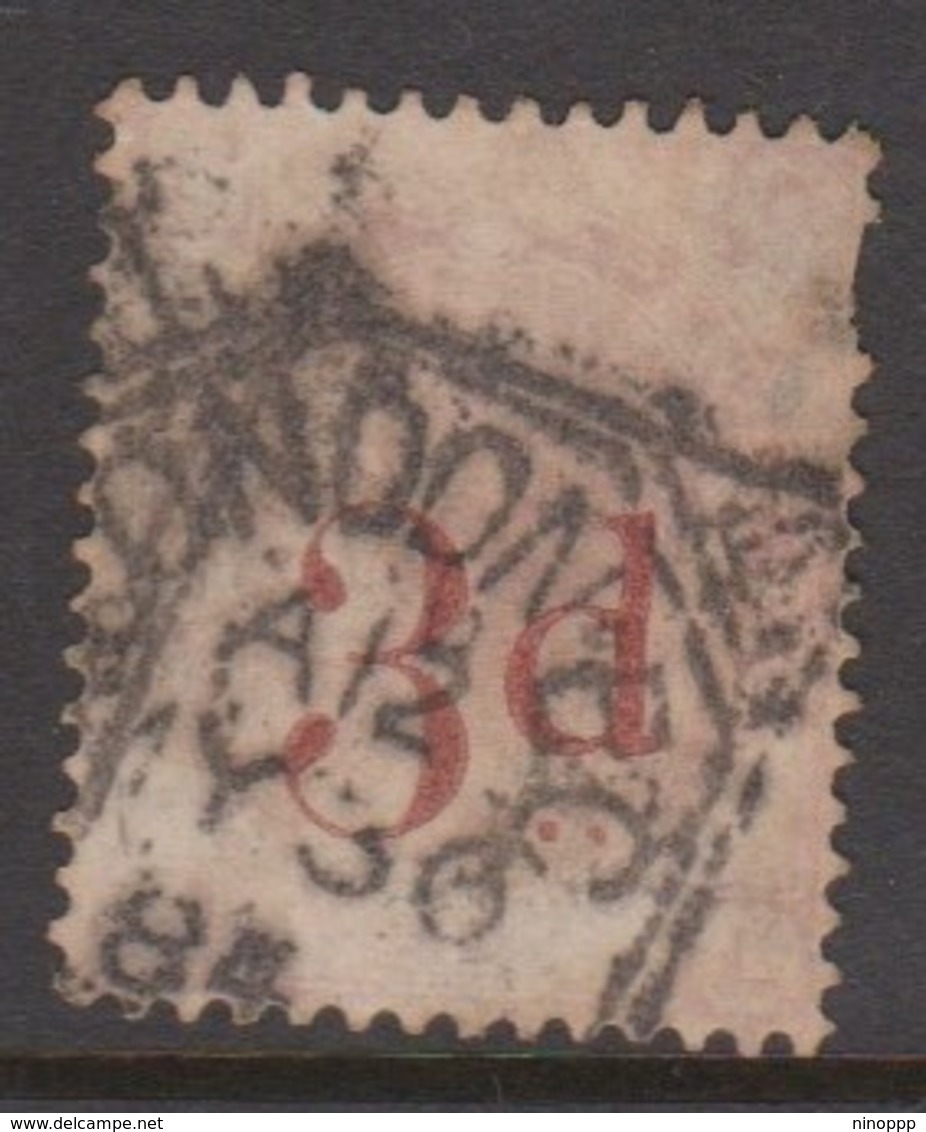 Great Britain SG 159 1883 3d On 3d Lilac, Used - Gebruikt