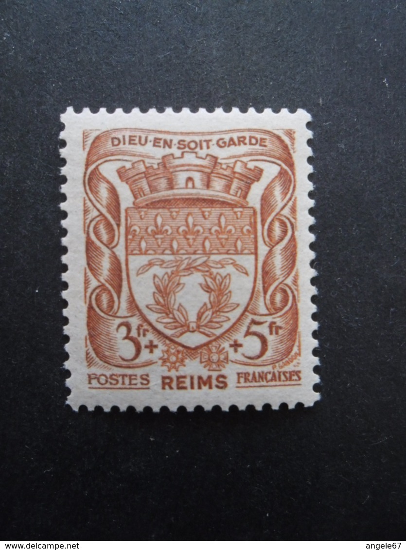 FRANCE Armoirie De Reims N°535 Neuf ** - 1941-66 Coat Of Arms And Heraldry