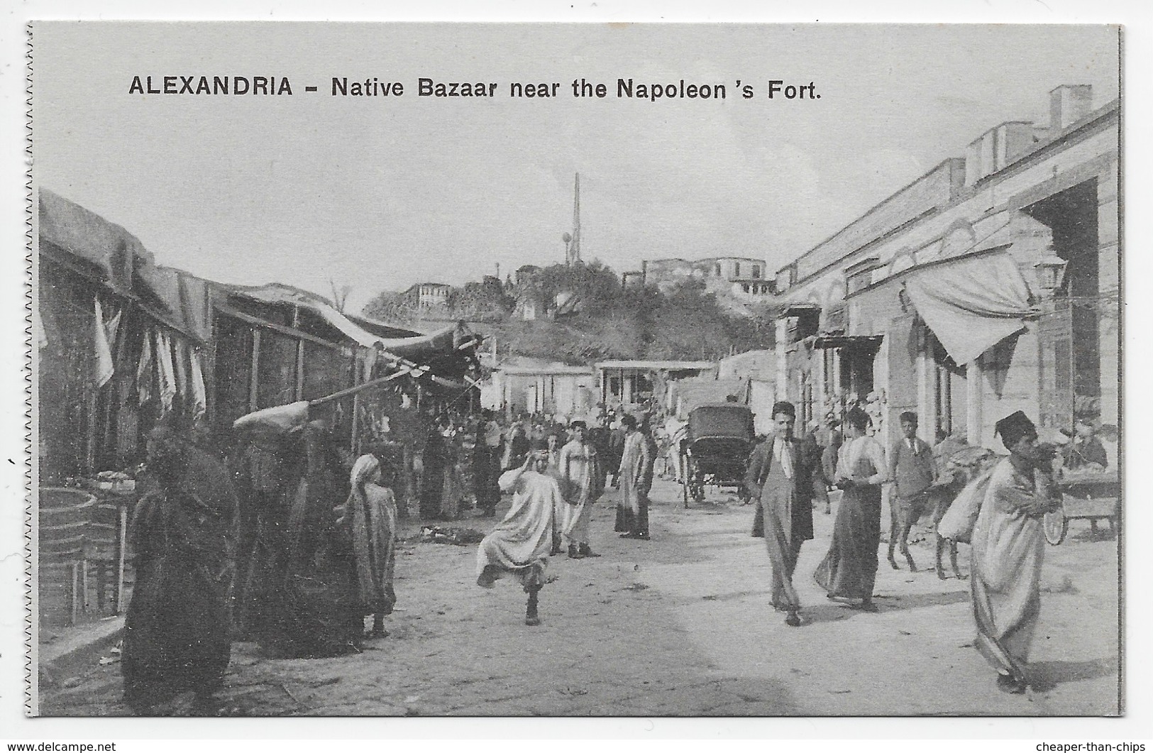 Alexandria - Native Bazaar Near The Napoleon's Fort. - Alexandria